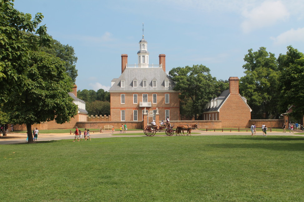 Colonial Williamsburg, Virginia, is part of the fundamentally conservative Tidewater nation. 