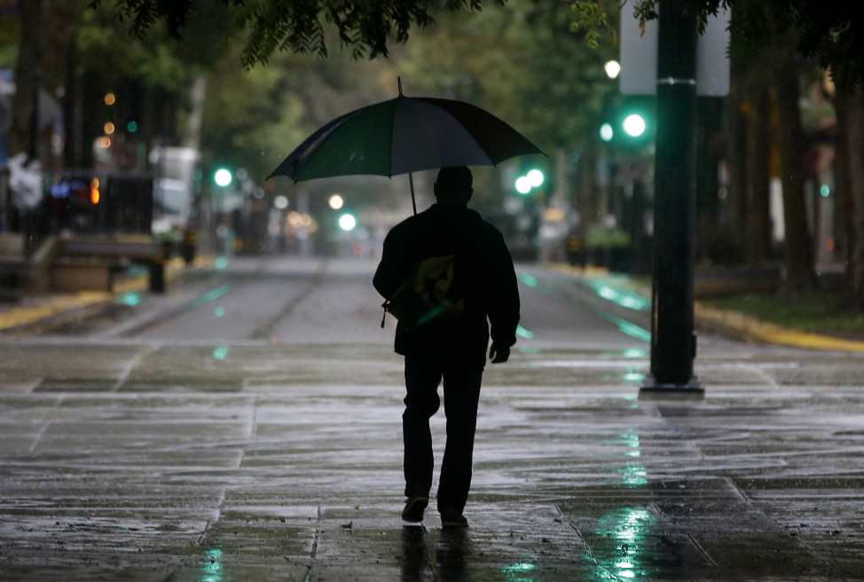 Walking alone is what Americans fear more than anything, according to a recent study. (AP Photo)