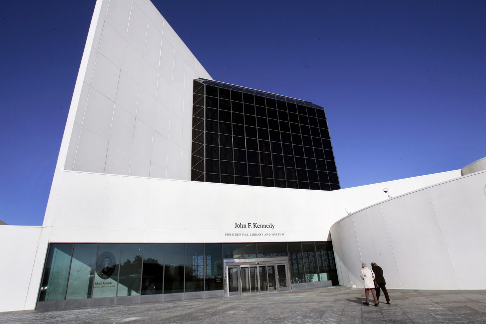 The John F. Kennedy Library and Museum in Boston, Massachusetts. (AP Photo) 