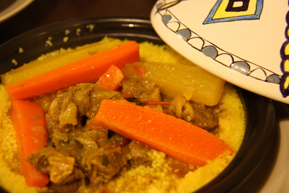 More Americans are interested in sampling Moroccan food, such as this platter of couscous. (Photo by hjw223 via Flickr) 