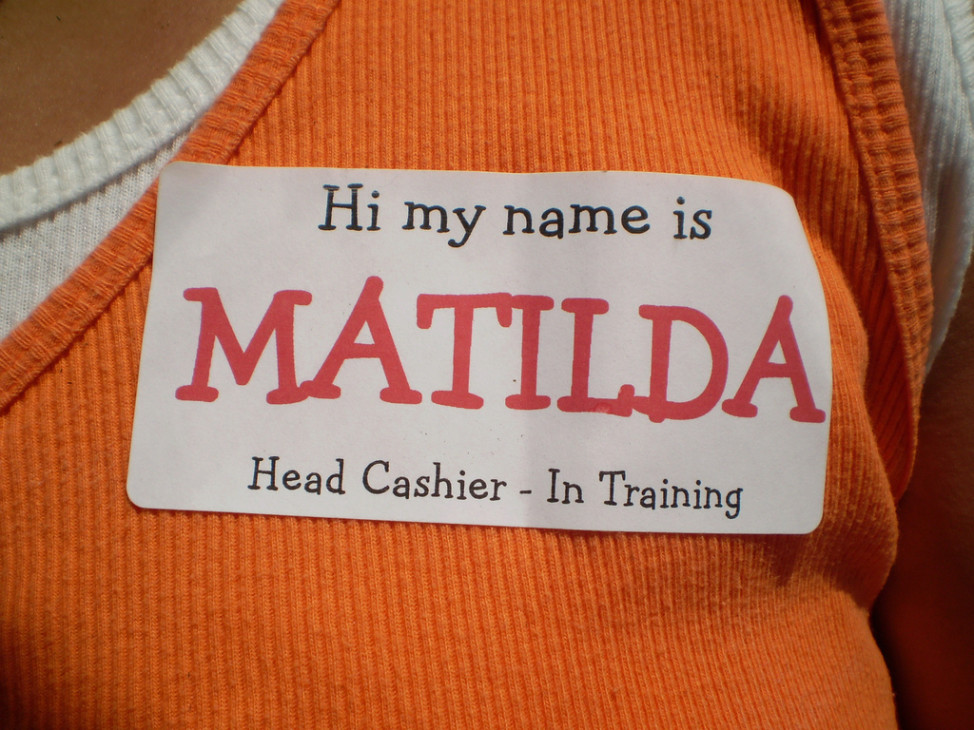The median living girl named Matilda was born around 1966 and ranges in age from 8 to 73 years old, according to Randy Olson's name-age calculator. (Photo by  EvelynGiggles via Flickr) 