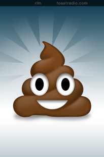 The smiling poop emoji is used more in Vermont than in any other state, according to SwiftKey. (Graphic courtesy Flickr user Rob Marquardt via Creative Commons license)   