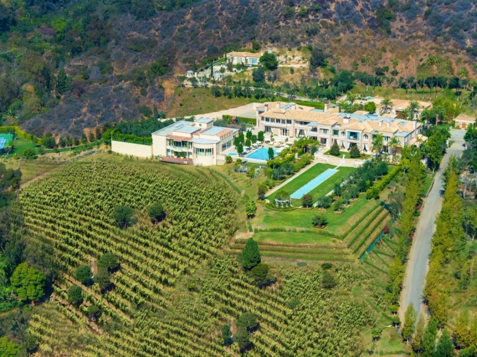 At $149 million, "Palazzo di Amore" in Beverly Hills, California, is the most expensive house for sale in the United States. (Photo by Marc Angeles for Coldwell Banker)