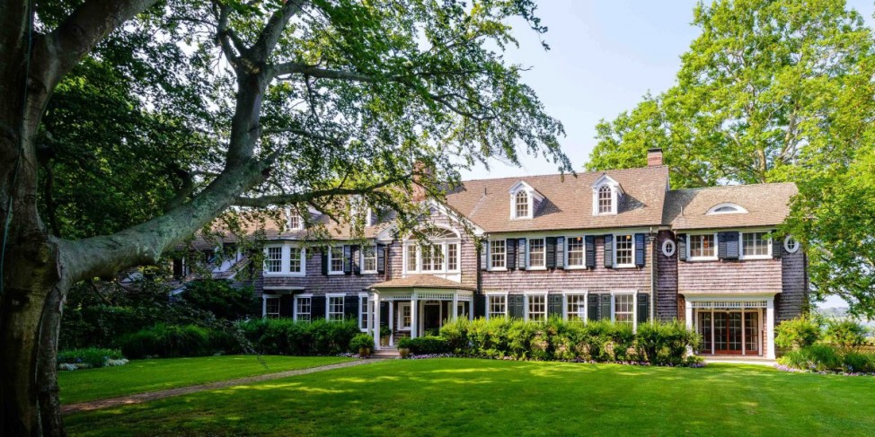 Built in the 1930s, “Briar Patch,” in East Hampton, New York, is the second-most expensive home for sale in the United States at $140 million. (Courtesy of Christie’s International Real Estate)
