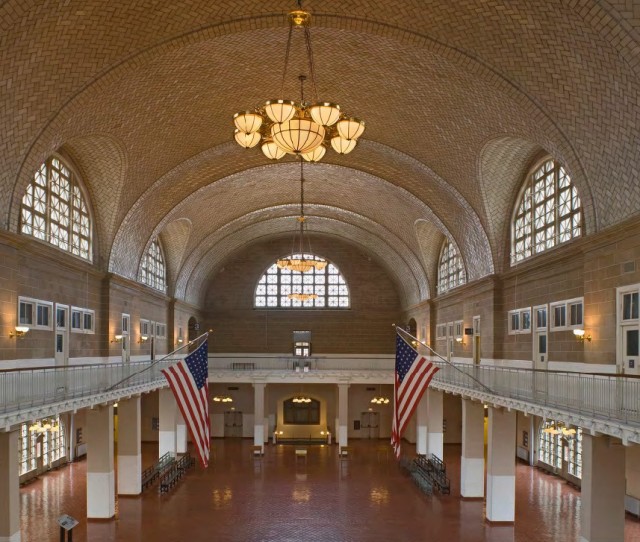 Ellis Island Registry Building  from "Interior Landmarks: Treasures of New York" (Courtesy The Monacelli Press)