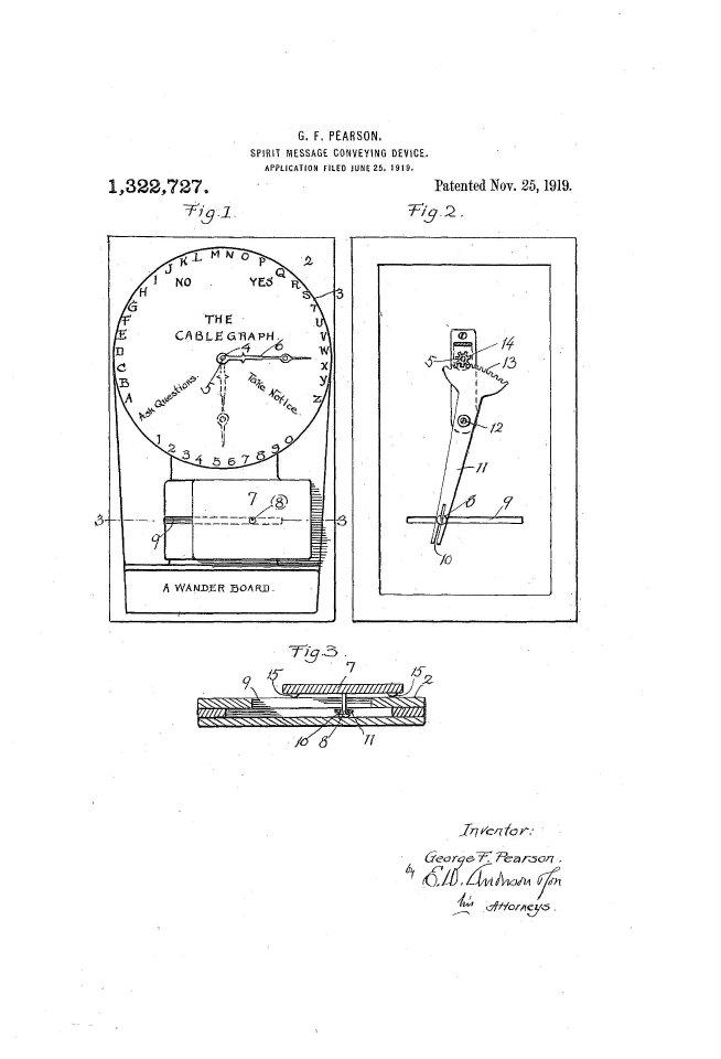 Spirit Message Conveying Device
