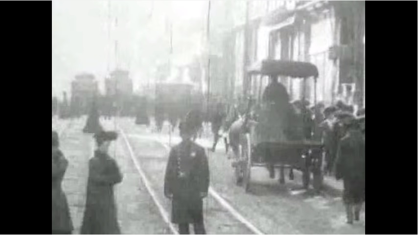 Screenshot from “Seeing Boston by Streetcar” posted by the New England Historical Society.