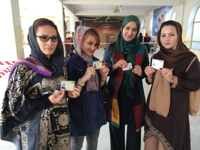 Afghan-Women-Vote