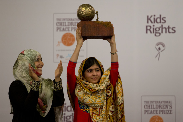 2014-cü il Nobel Sülh mükafatı laureatı, pakistanlı Malala Yusifzai