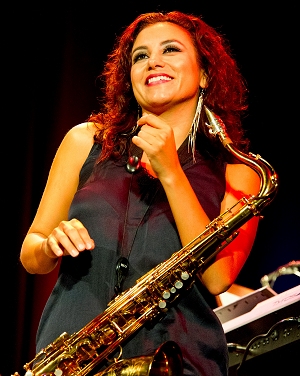 Jessy J at the Sept. 2011 Smooth Jazz Festival in Augsburg, Germany (photo by Peter Boehi)