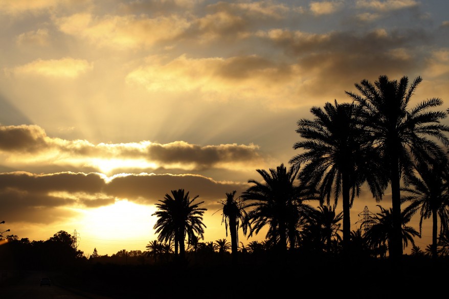 "Sunset in Misrata, Libya"
