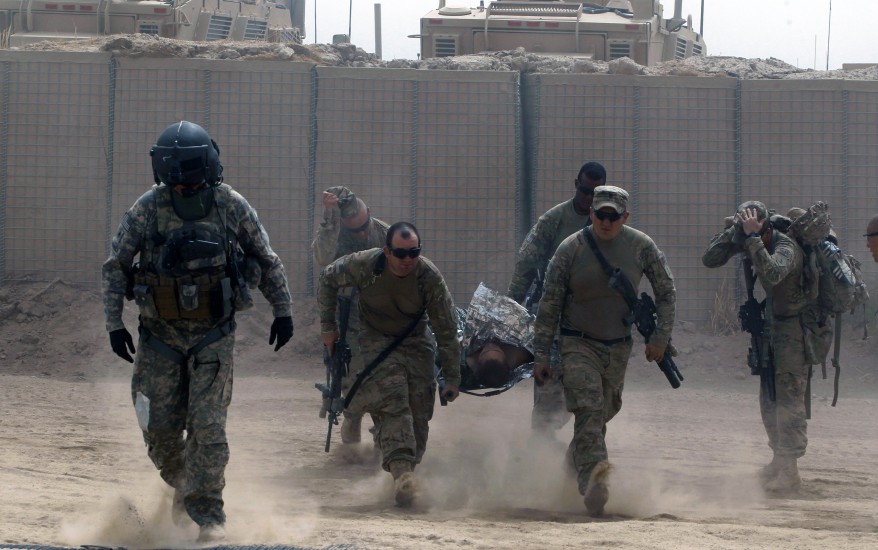 Afghanistan-U.S. soldiers