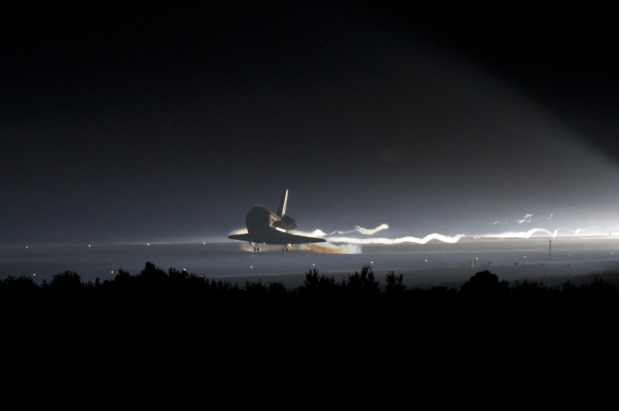 "Space Shuttle Atlantis Landing"