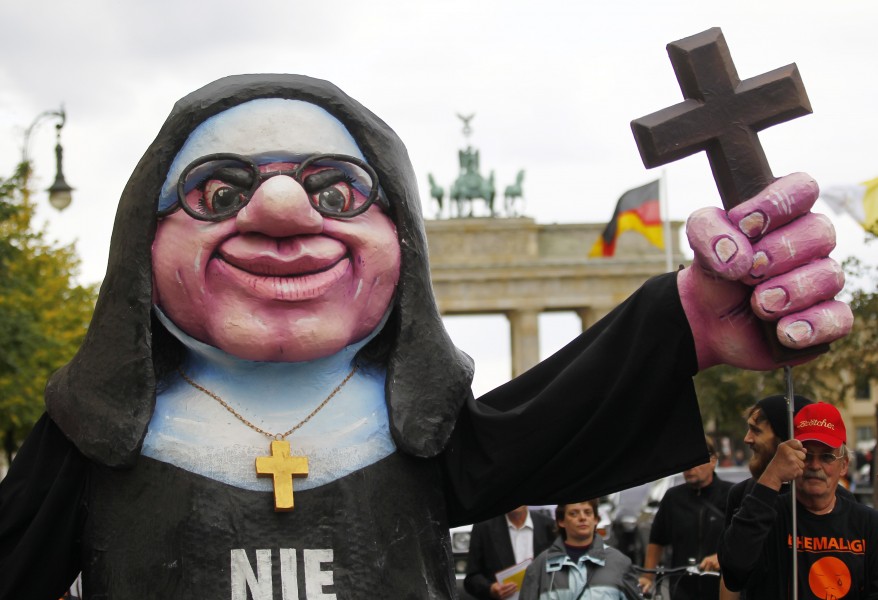 "Germany Pope Protest"