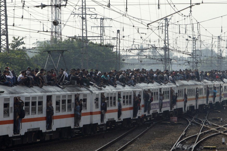 "Indonesia Commuter Train"