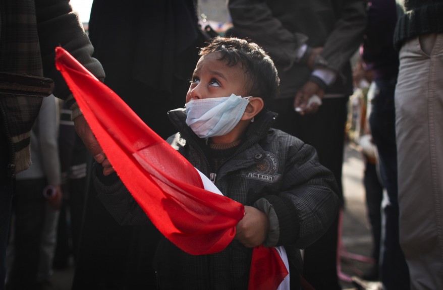Egypt Clashes Child