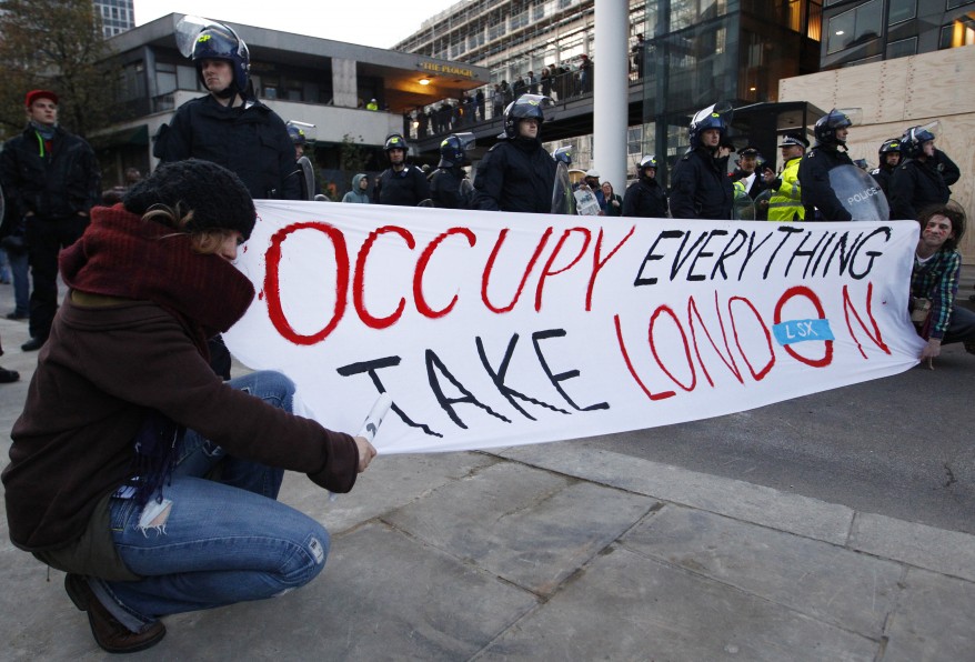 "Britain Students Protest"