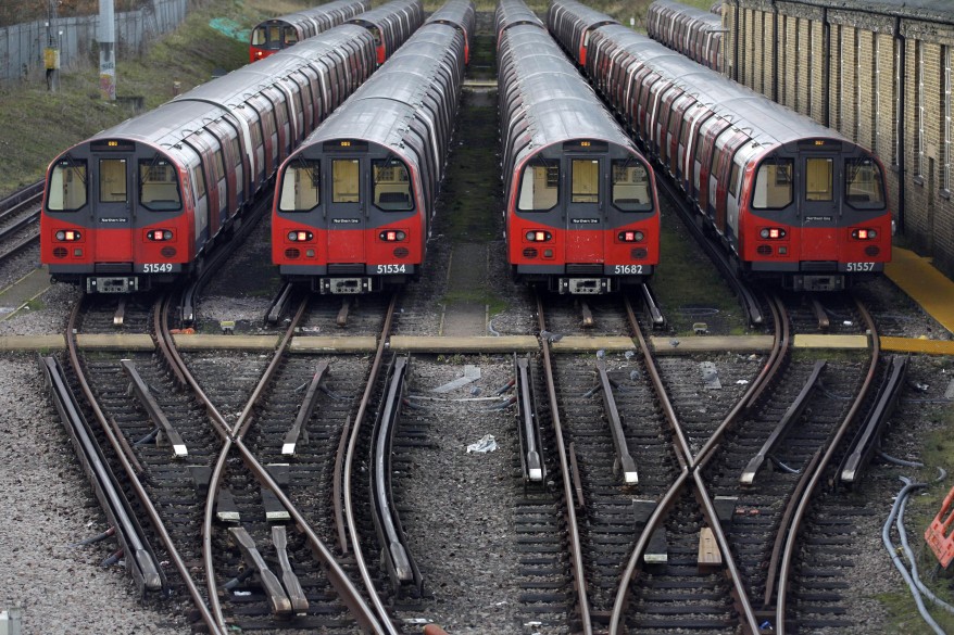 "Britain Tube Strike"