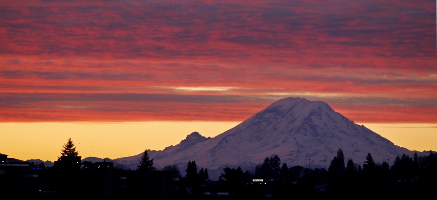 "Mount Rainier Sunrise"