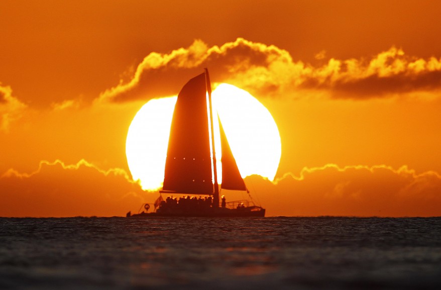 "Hawaii Sun Set"
