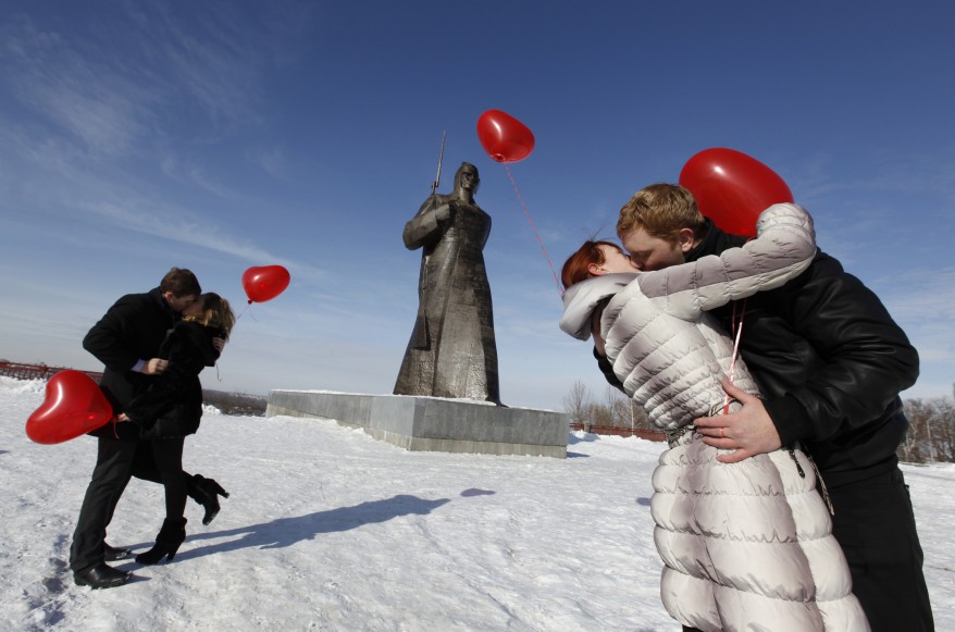 Valentine's Kiss Russia