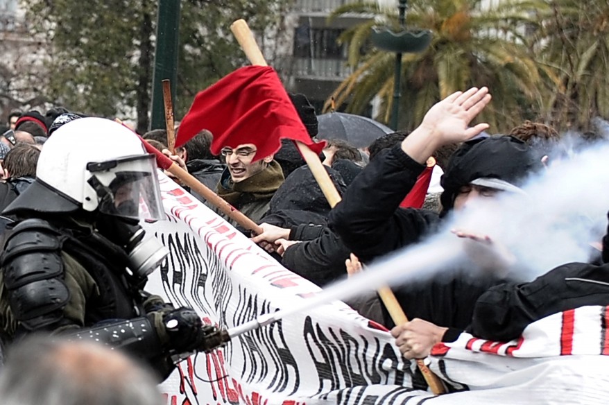 "Greece Finance Strike"