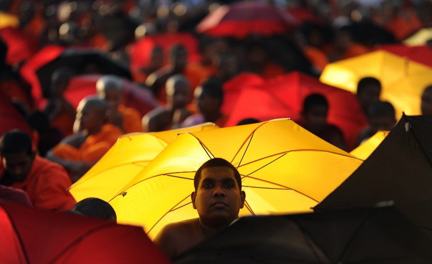 Sri Lanka Monks Protest