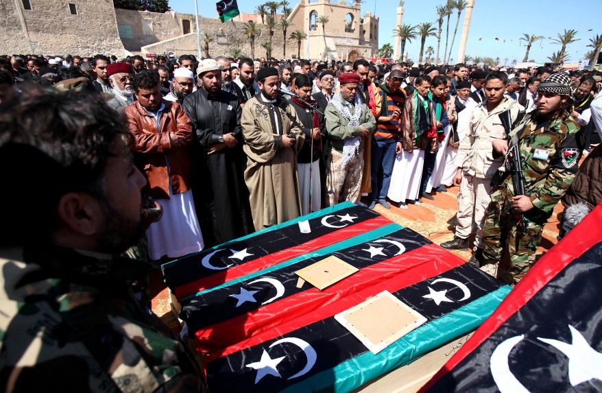 "Libya Unrest Funeral"