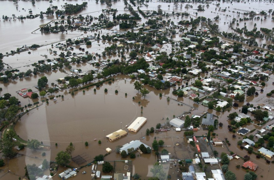 "Australia Floodwaters"