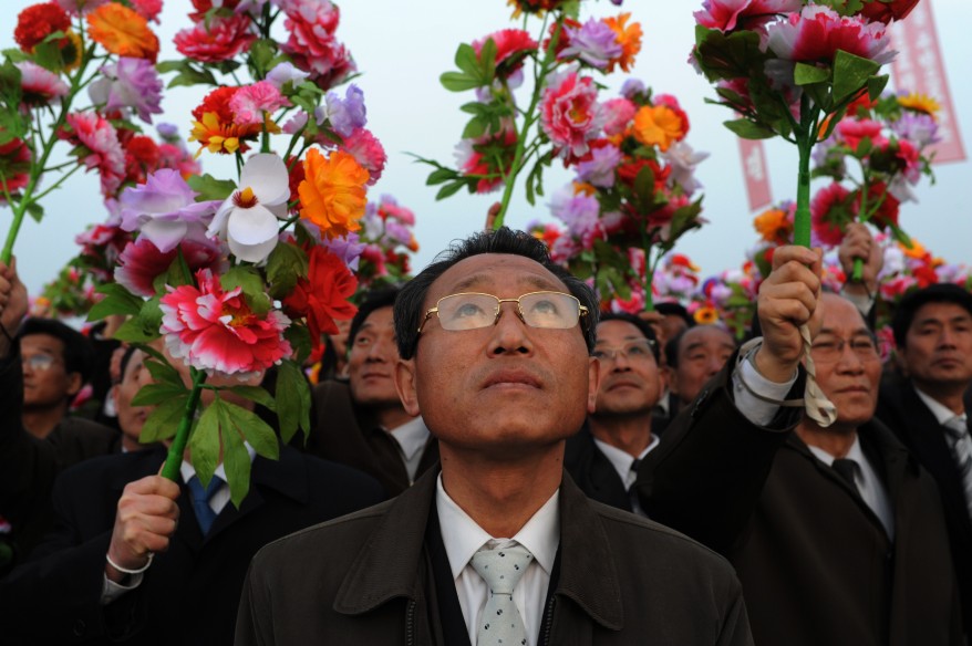 North Korea ceremony