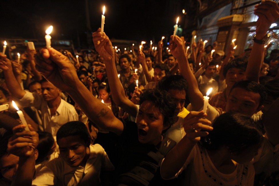 Burma Protest