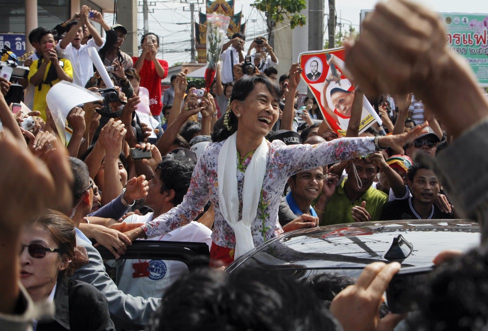 Burma Thailand Aung San Suu Kyi