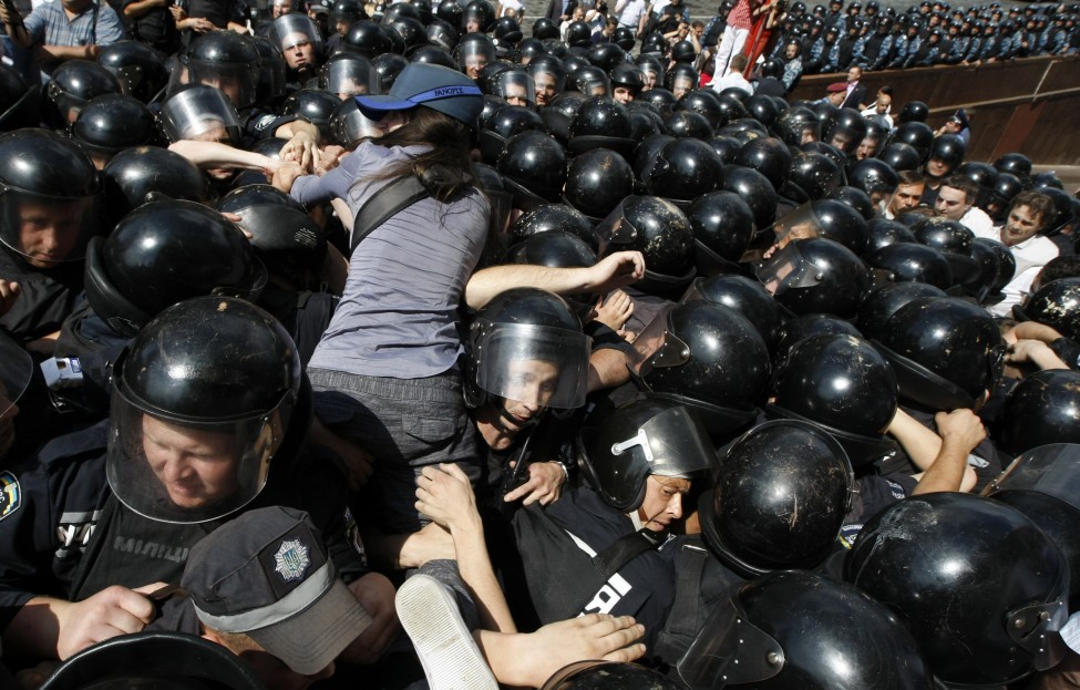 Ukraine Language Protest