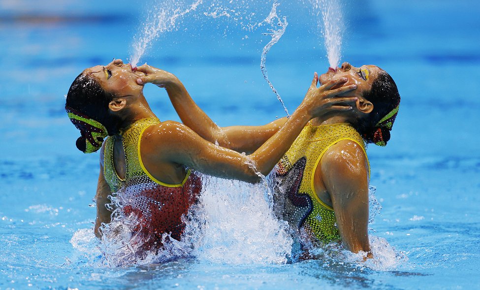London Olympics Synchronized Swim