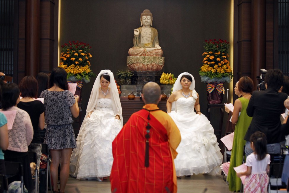 Est100 一些攝影some Photos Buddhist Same Sex Wedding In Taiwan 佛教同性婚禮， 台灣。 4790