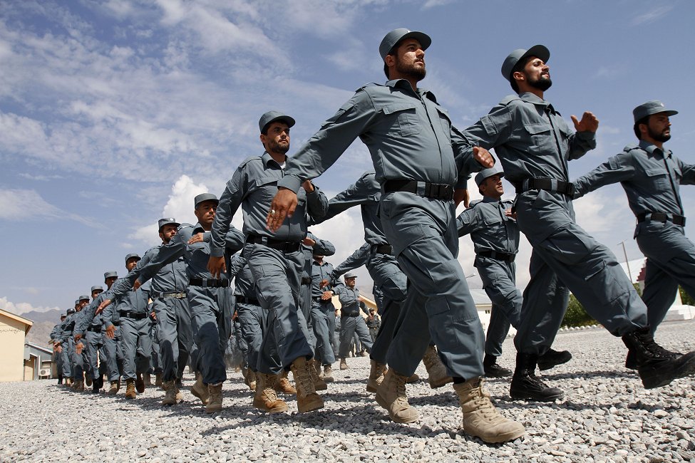 Afghan Police Graduation