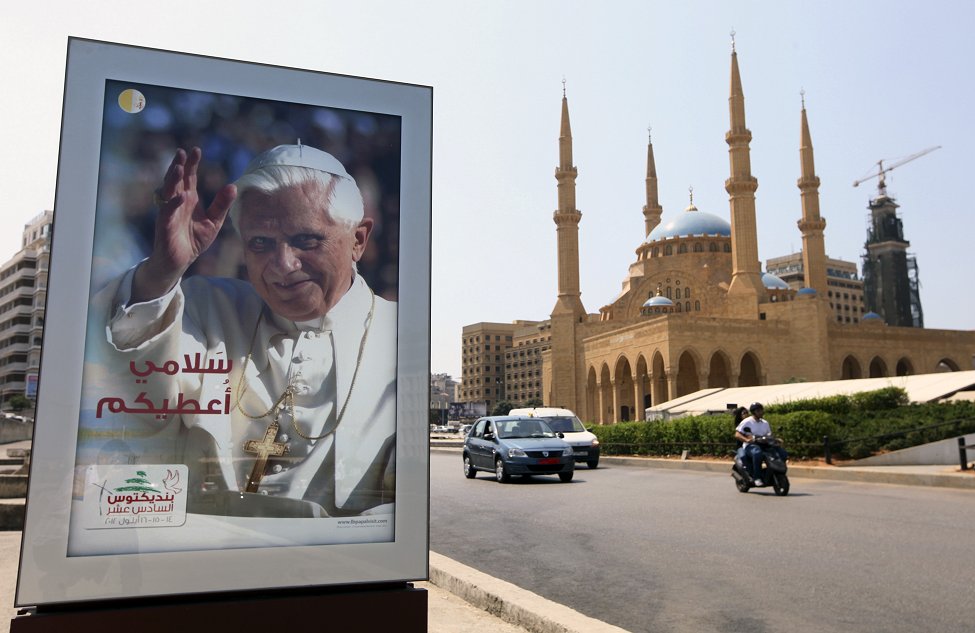 Pope Benedict Beirut