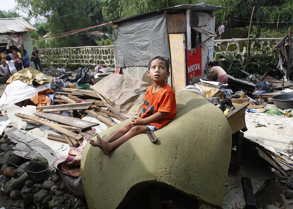 Manila Tornado Damage 