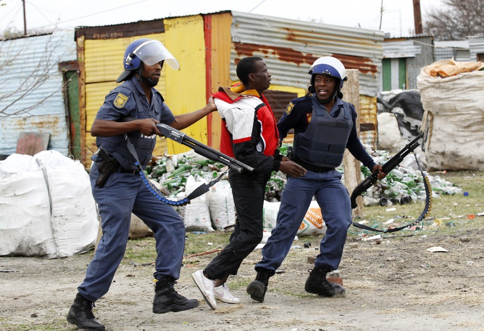 South Africa Mine Arrest