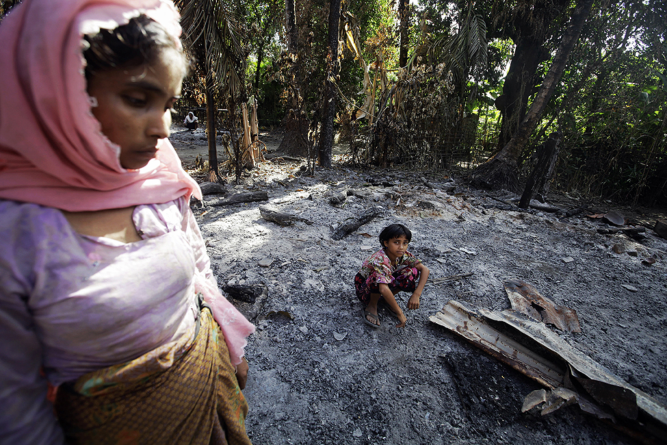 Burma Violence Rakhine