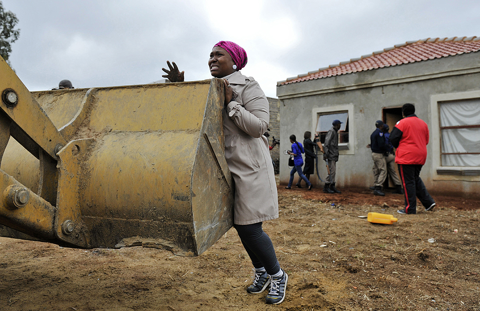 South Africa Homes Destroyed