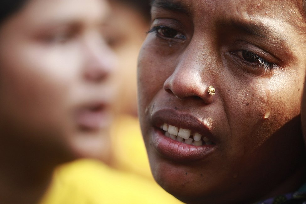 Bangladesh Fire Protest