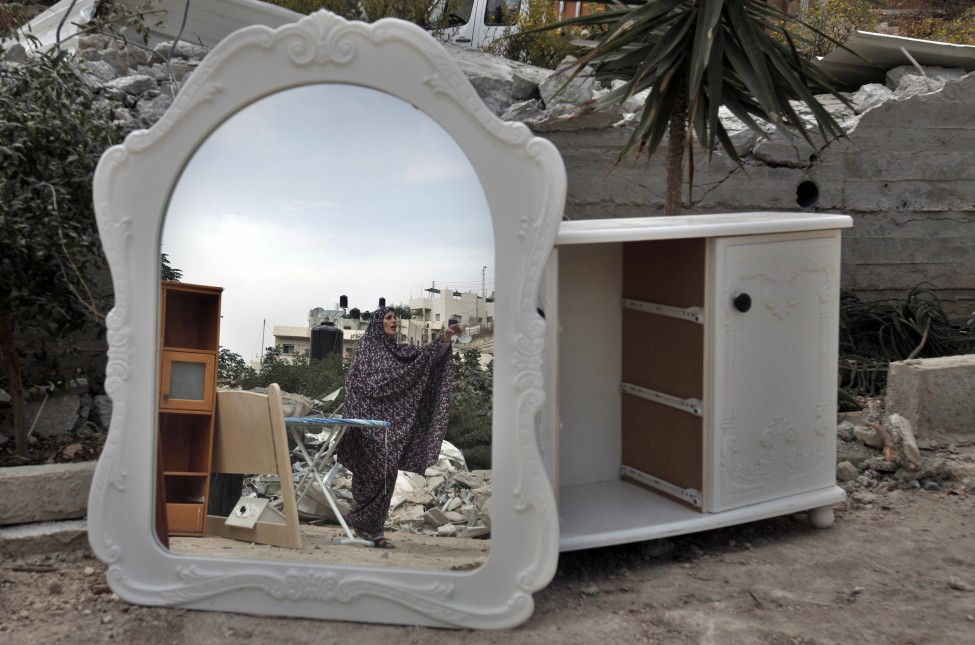 Palestinians Idrael Jerusalem Demolition