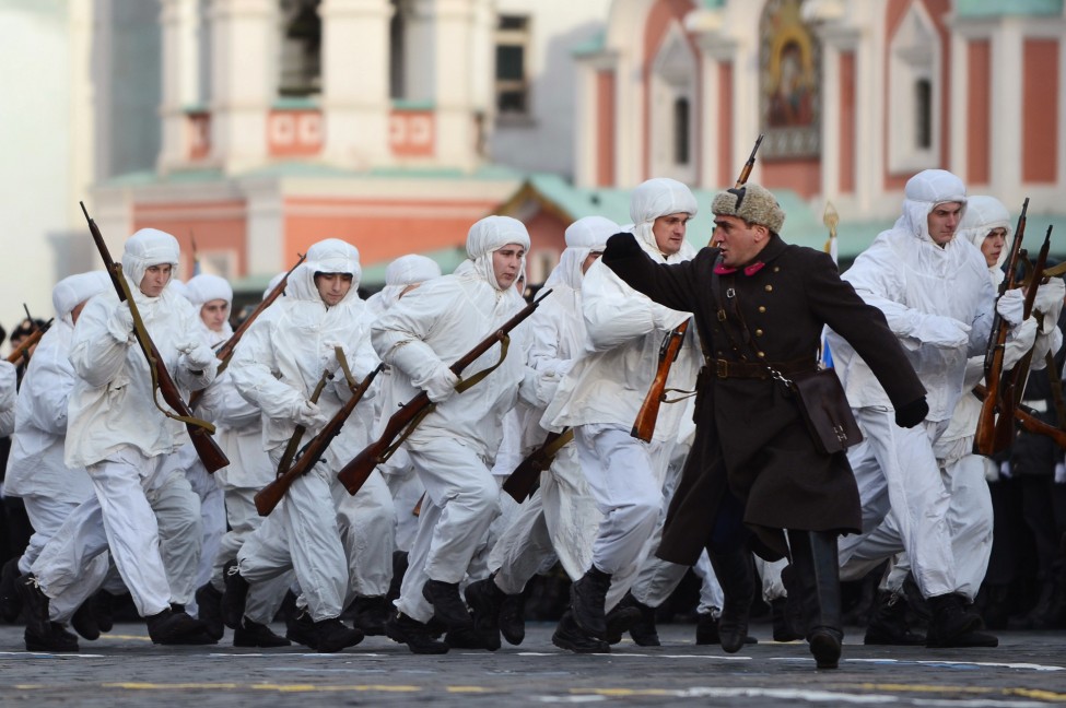 Russia WWII Parade Rehearsal