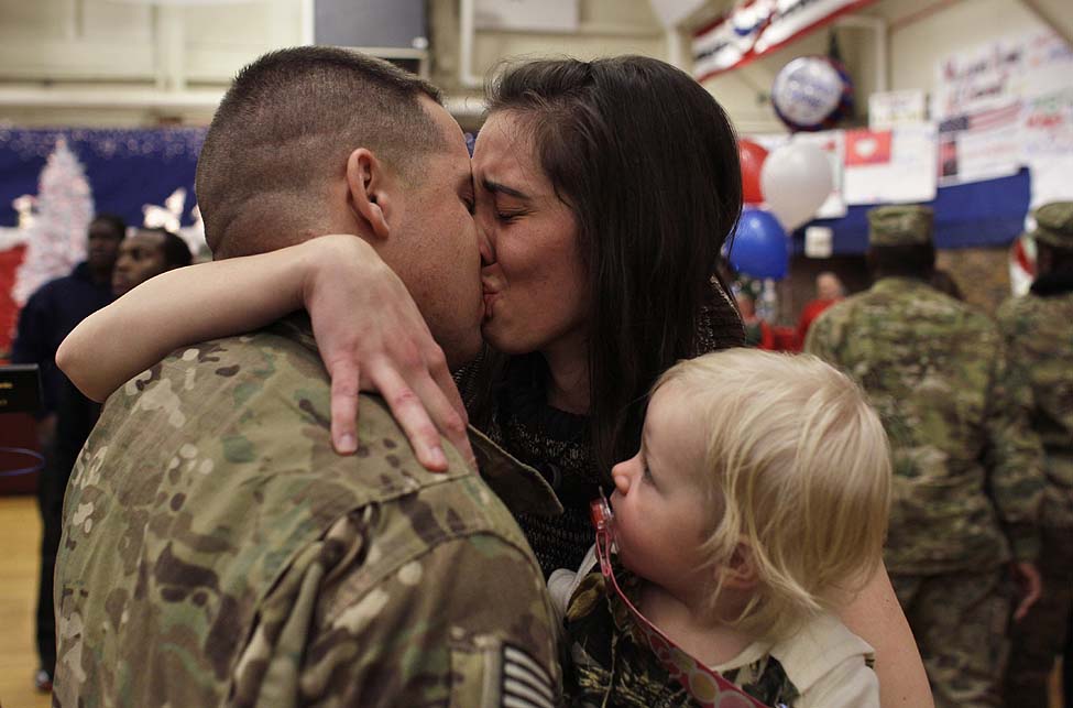 US Soldiers Return Home