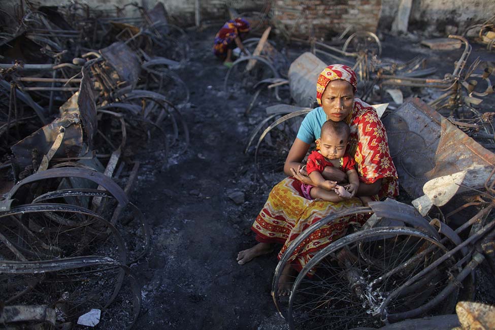 Bangladesh Fire Homeless