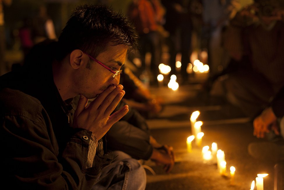 India Candlelight Vigil