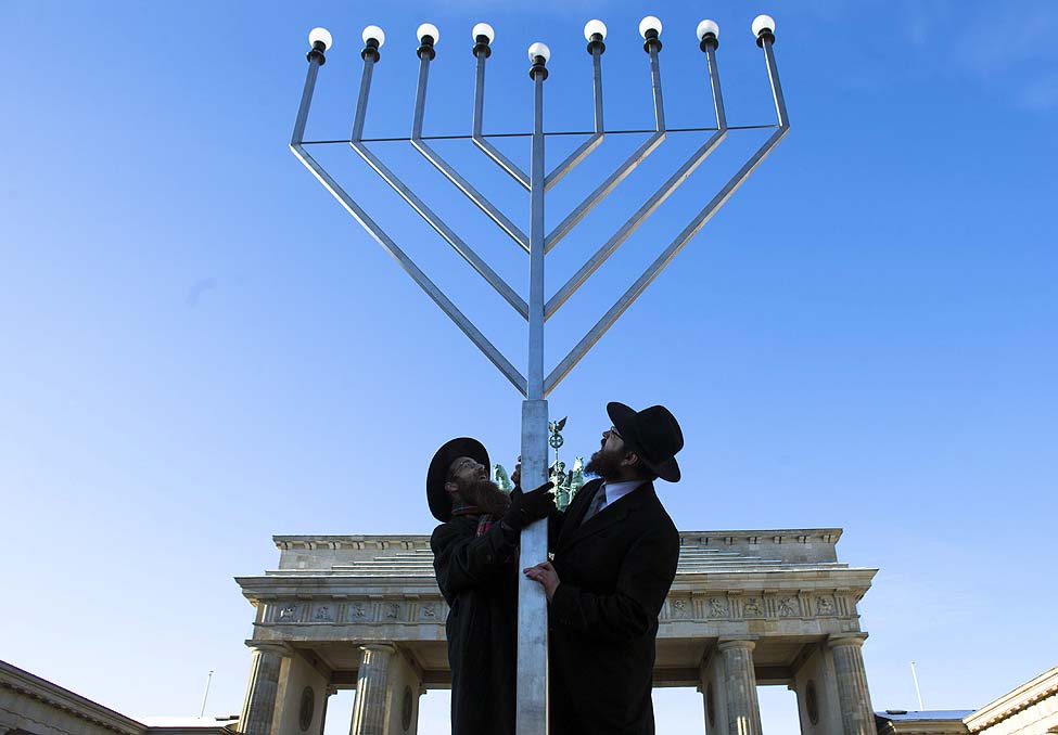 Germany Hanukkah Menorah