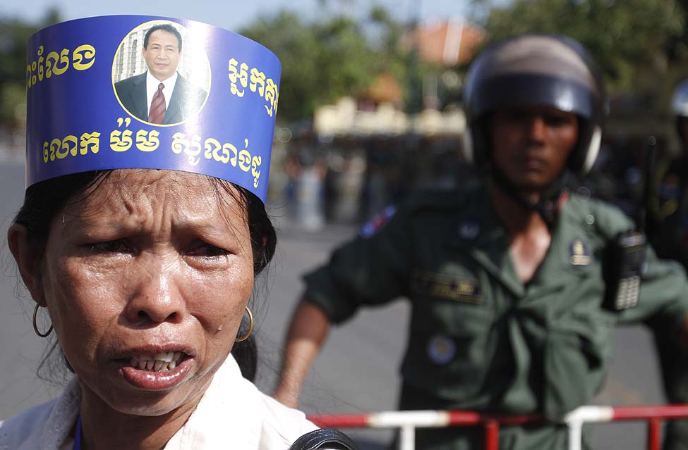 Cambodia Protesters Sonando
