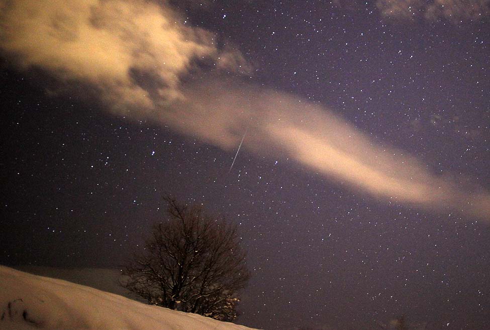 Meteor Sky Bosnia